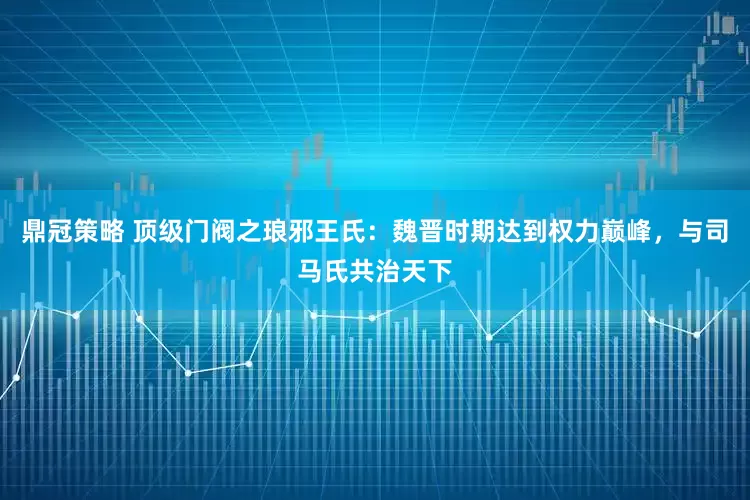 鼎冠策略 顶级门阀之琅邪王氏：魏晋时期达到权力巅峰，与司马氏共治天下
